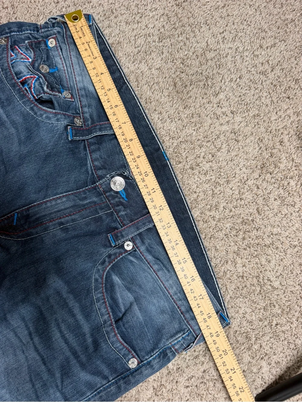 True Religion Men’s World Tour Straight Jeans Size 36